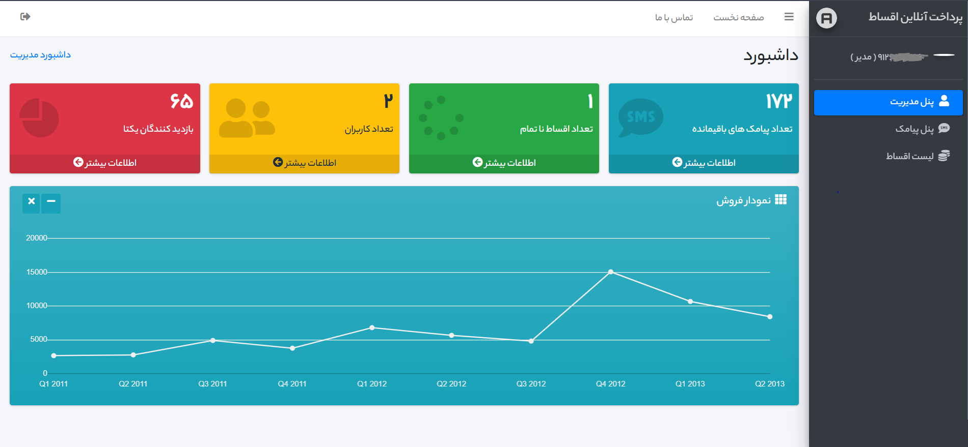 تصویر پرداخت اقساط